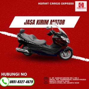 Jasa kirim motor Jakarta Batam aman Hemat Cargo Express